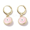 Real 18K Gold Plated Brass Dangle Leverback Earrings EJEW-L269-007G-03-1