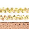 Transparent Glass Beads Strands GLAA-T006-14D-4