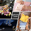 Velvet Jewelry Flap Pouches ABAG-WH0038-43F-6