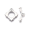 Jewelry Clasps STER-T007-75AS-3