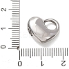Non-Tarnish Openable 316L Surgical Stainless Steel Memorial Urn Ashes Pendants BOTT-PW0002-012A-P-3