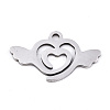 Non-Tarnish 201 Stainless Steel Charms STAS-S081-079-3