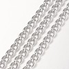 Aluminium Twisted Curb Chains X-CHA-K001-03S-1