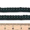 Opaque Solid Color Glass Beads Strands LS-GLAA-N026-3x6mm-10-4