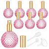 8Pcs Empty Perfume Glass Bottle Kits AJEW-TN0001-02-1