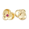 Brass Micro Pave Cubic Zirconia Pendants KK-G544-11G-2