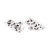 Tibetan Style Alloy Charms TIBE-S323-109AS-RS-3
