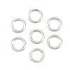 Brass Closed Jump Rings KK-D257-01P-10-1