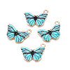 Printed Alloy Pendants PALLOY-N168-004K-3