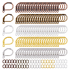 200Pcs 5 Color Brass Leverback Earring Findings DIY-FH0006-31-1
