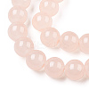 Baking Paint Imitation Jade Glass Round Bead Strands DGLA-Q021-8mm-42-A-3