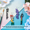 DIY Word Style Earring Making Kits DIY-TA0008-61-12