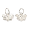 925 Sterling Silver Bees Charms STER-P071-03S-1