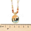 Natural Myanmar Jade Pendant Necklaces for Women NJEW-G165-01B-G-5