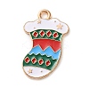 Alloy Enamel Pendants ENAM-B030-02G-07-1