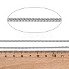 304 Stainless Steel Curb Chains CHS-M009-10P-02-2
