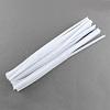 Round Pipe Cleaner Chenille Stick X-AJEW-S007-16-1