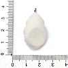 Flocky Resin Pendants FIND-S001-14H-3