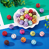 30Pcs Sport Theme Resin Rhinestone Beads RESI-TA0003-96C-6