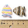 Baking Paint Glass Beads LAMP-I032-01-4