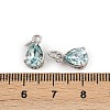 Brass Pave Cubic Zirconia Pendants KK-L240-05P-05-3