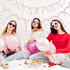 2 Styles Cloth Bowknot Banners AJEW-SP0002-70B-4