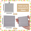 20Pcs Microfiber Jewelry Envelope Pouches ABAG-SP0001-47D-2