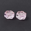 Electroplated Glass Beads LS-GLAA-G090-01E-5