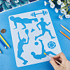 Plastic Drawing Painting Stencils Templates DIY-WH20012-07C-3