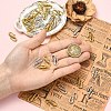 20Pcs Tibetan Style Alloy S-Hook Clasps TIBE-YW0002-04AG-5