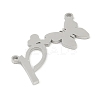 Non-Tarnish 304 Stainless Steel Pendants STAS-L279-002P-P-2