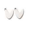 304 Stainless Steel Charms SA-G606-02P-1