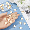 30Pcs 304 Stainless Steel Cabochon Connector Settings STAS-BBC0004-67B-G-3