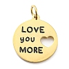 304 Stainless Steel Charms STAS-B044-07G-1