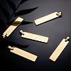 PVD Vacuum Plating 304 Stainless Steel Pendants STAS-PH0001-12G-5