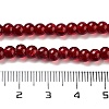 1 Strand Transparent Crackle Glass Round Beads Strands X-CCG-Q001-4mm-18-5