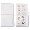 Rectangle Plastic Sticker Storage Albums AJEW-WH0419-40B-1