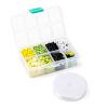 3 Colors 1155Pcs DIY Ghana Jamaican Theme Stretch Bracelets Making Kits DIY-LS0001-22C-7