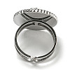 304 Stainless Steel Open Cuff Rings RJEW-C079-16P-4