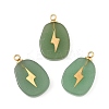Natural Green Aventurine Pendants STAS-P380-77G-01-1