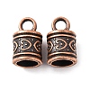 Tibetan Style Alloy Cord Ends LS-TIBE-090-R-NR-1