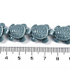 Synthetic Coral Carved Beads Strands CORA-L020-E-16-4
