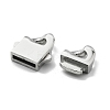 304 Stainless Steel Bayonet Clasps STAS-B082-01E-P-2