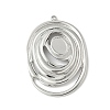 304 Stainless Steel Pendant Cabochon Settings STAS-L293-01P-1