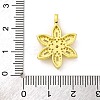 Brass Pendants with Cubic Zirconia KK-D536-09G-01-3