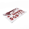 Halloween Theme PVC Static Stickers LS-DIY-F133-08-3