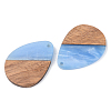 Resin & Walnut Wood Pendants RESI-S389-010A-3