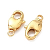 Brass Lobster Claw Clasps KK-H532-17D-G-2