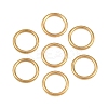 Ion Plating(IP) 304 Stainless Steel Closed Jump Rings STAS-G393-06G-16-1
