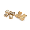 304 Stainless Steel Rhinestone Pendants STAS-Z154-02G-2